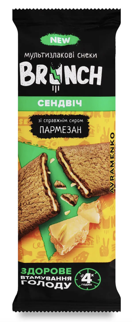 Сендвіч хруст АВК Brunch сир Пармезан 47г